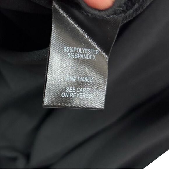 NWT Torrid Studio Crepe Jersey V Neck Twist Tank Black Sz 2x Office Work Classy - Picture 7 of 7